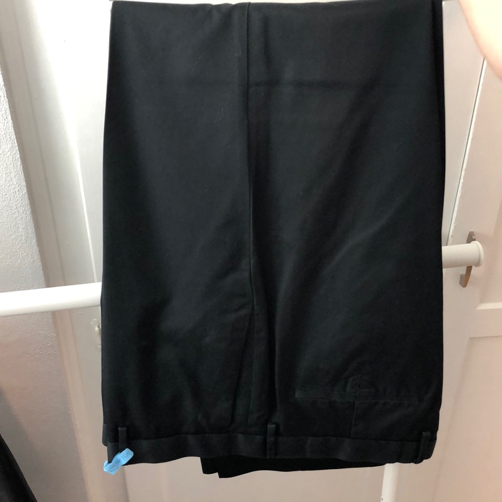 Banana Republic slacks.